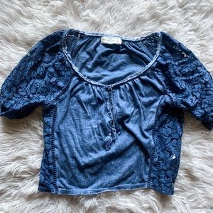A&F Jean Top
